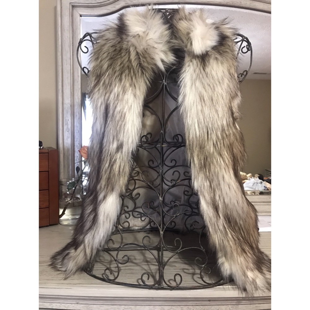 Faux Fur Vest.  NWT